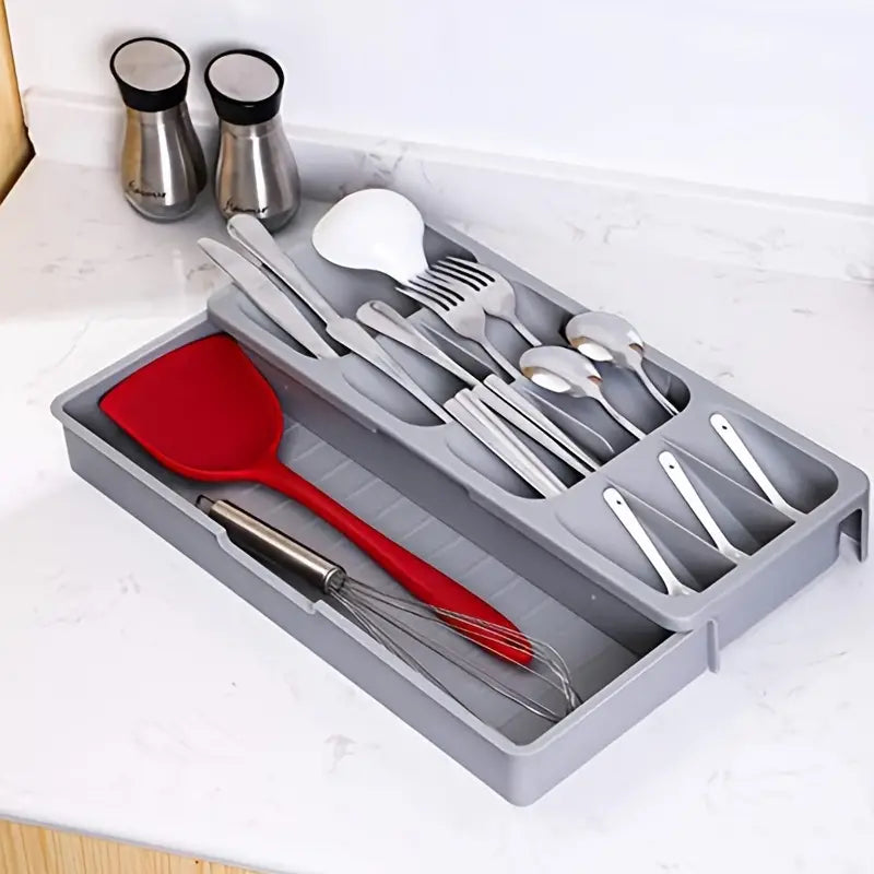 Expandable Silverware Organizer for Kitchen Drawer